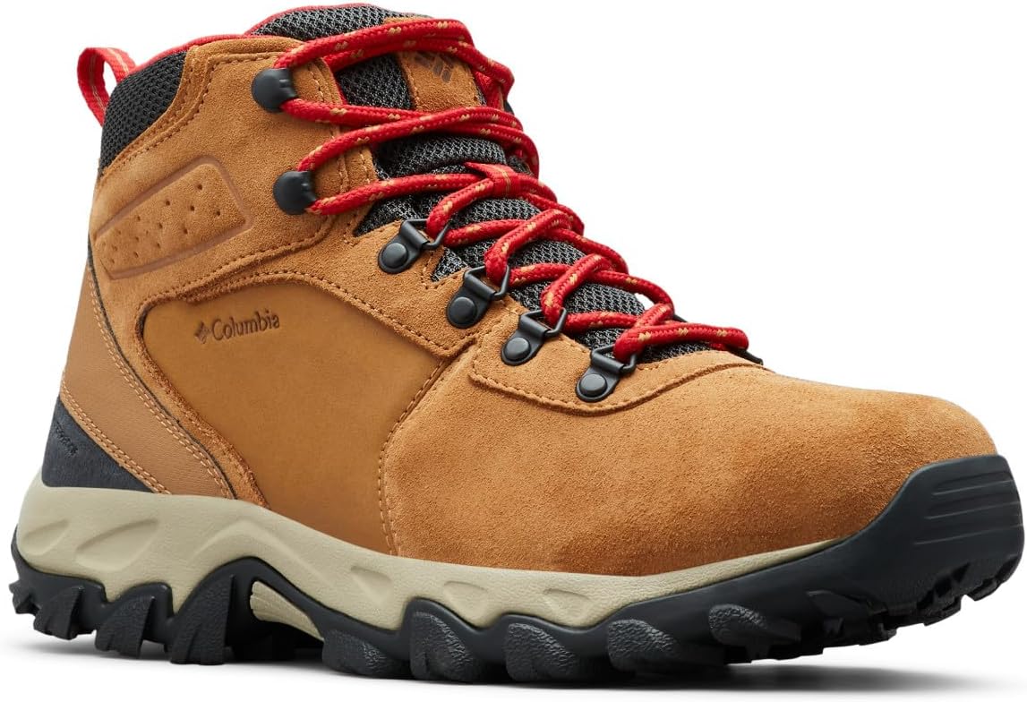 

Кроссовки для похода Columbia Newton Ridge Plus II Suede Waterproof, Elk/Mountain Red