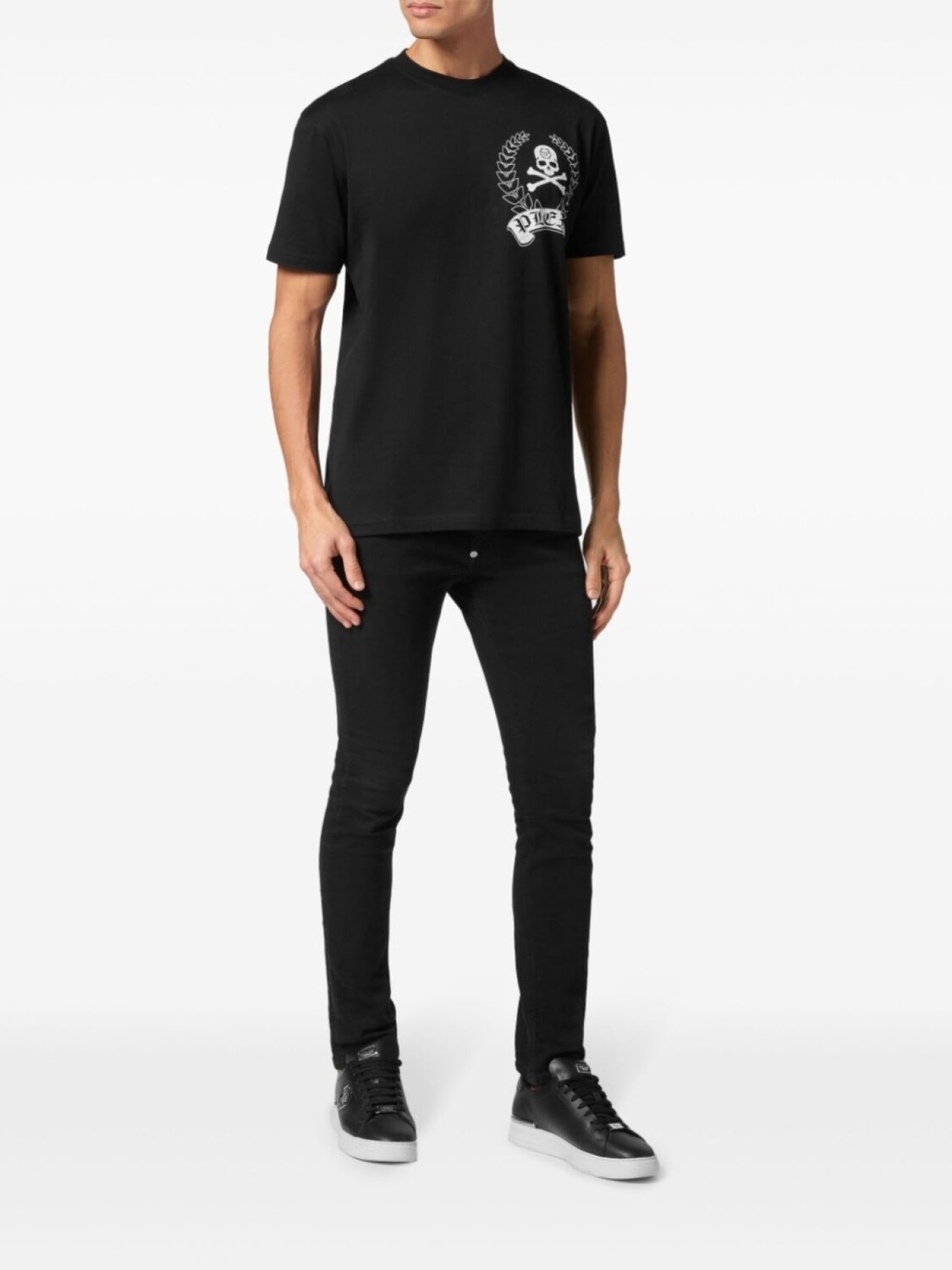 

Philipp Plein футболка с логотипом, черный
