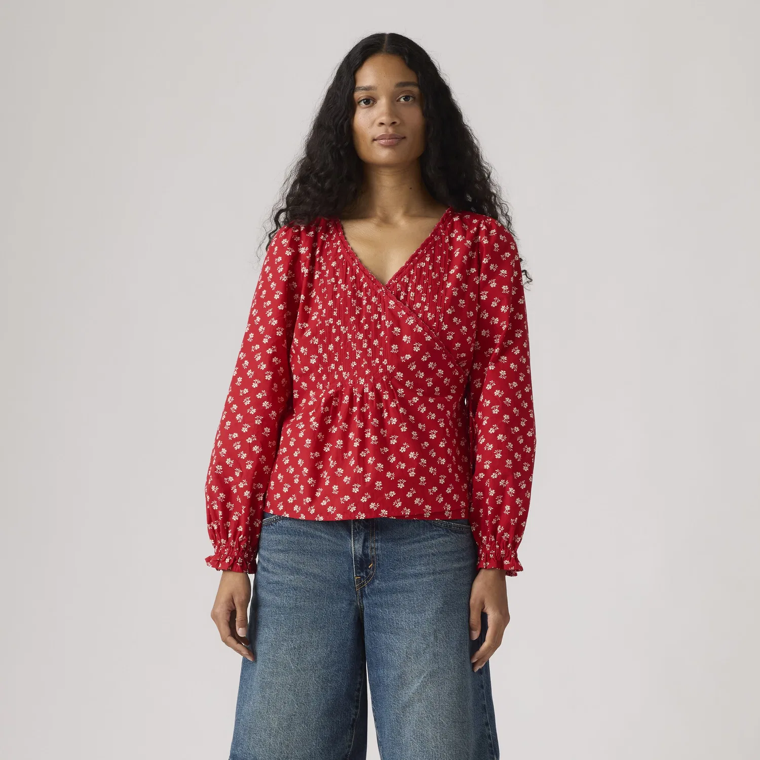 Блузка-накидка Soleil Levi's, Red — фото 3