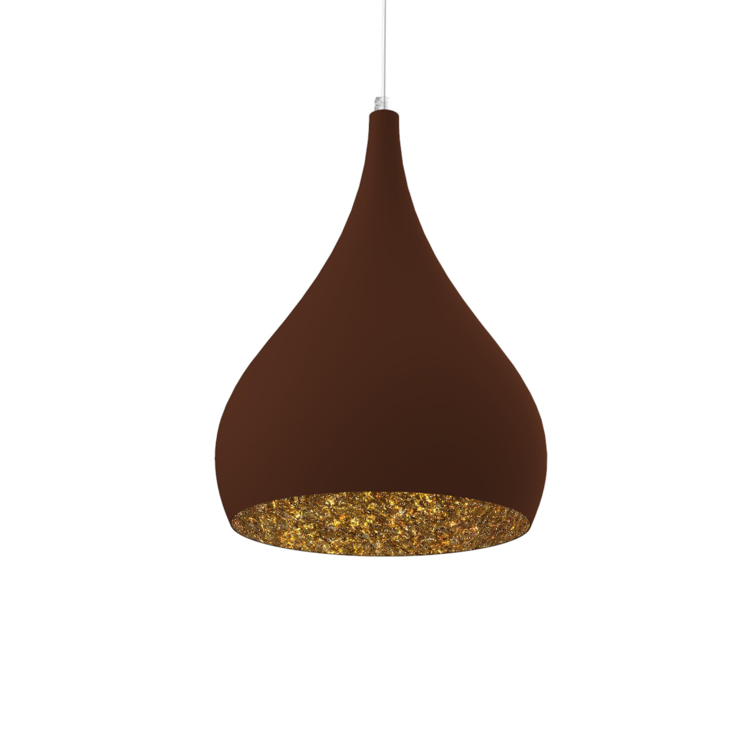 

Подвесной светильник Lumicom, 25x25x20 см, золотой