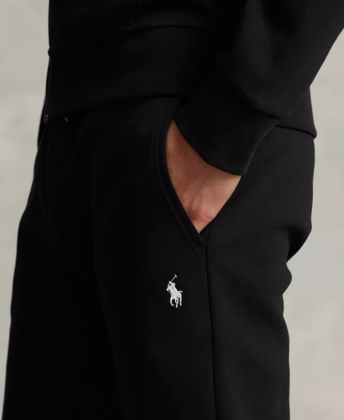 Мужские джоггеры из двойного трикотажа Polo Ralph Lauren, черный — фото 3