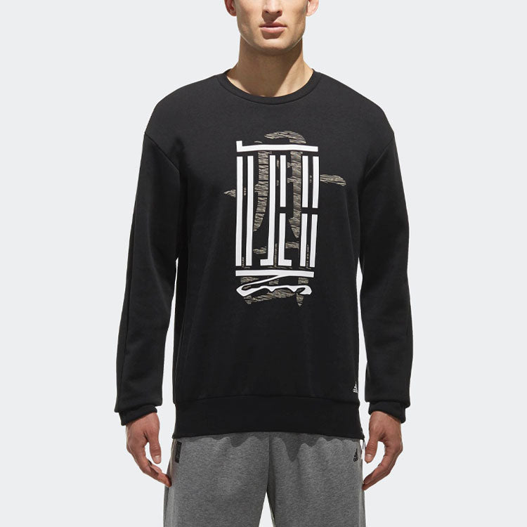 Худи Men's adidas Martial Arts Series Casual Sports Breathable Round Neck Black CV6227 — фото 3