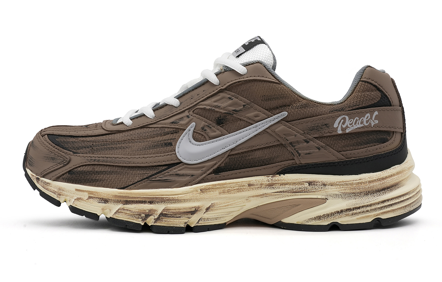 

Nike Initiator Abrasion Resistant Breathable Low top Мужские кроссовки для бега на длинные дистанции и спринта Khaki Brown
