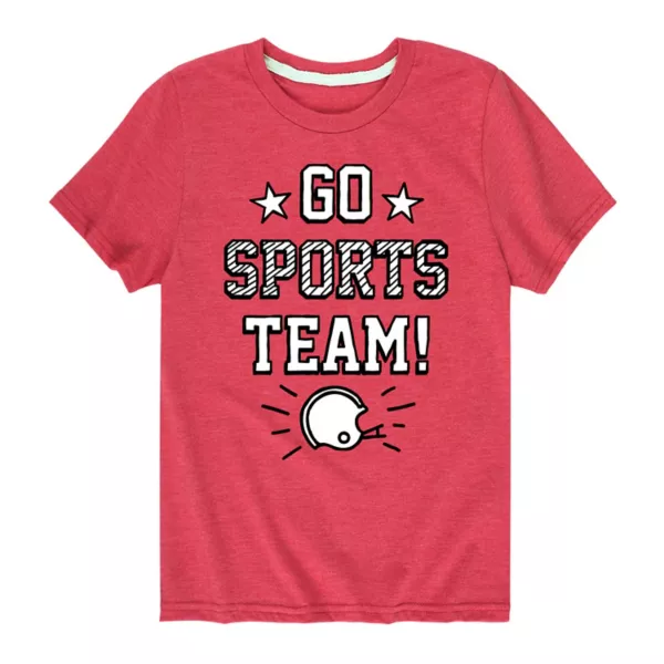 

Футболка с принтом для мальчиков 8-20 Go Sports Team Licensed Character, красный