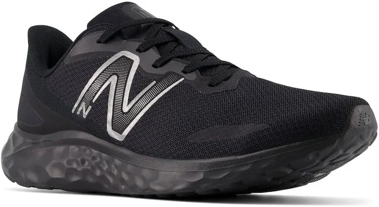 New Balance Мужские кроссовки Fresh Foam Arishi V4 с противоскользящей подошвой, черный/металлик — фото 4