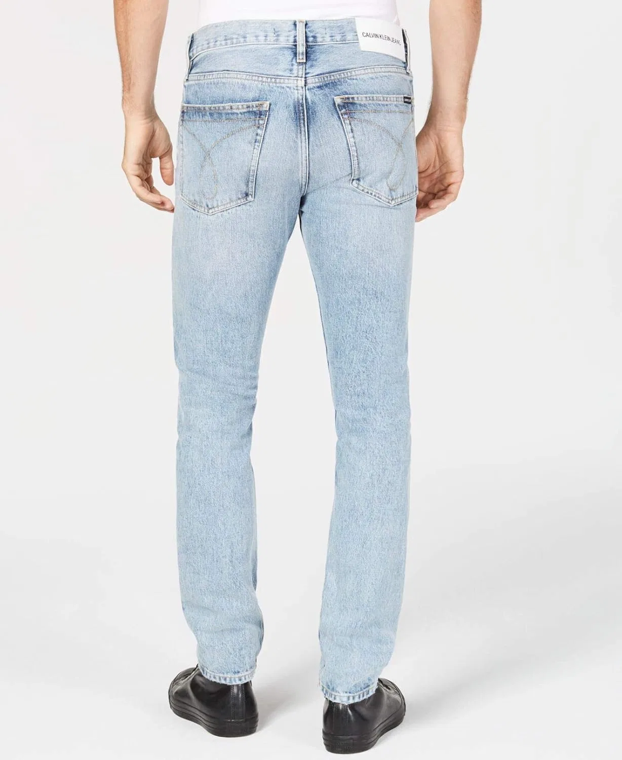 Джинсы Slim Fit Calvin Klein, синий — фото 2