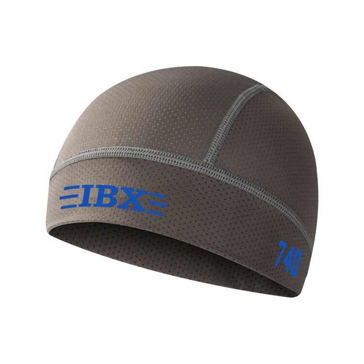 

He Jiagong Новая быстросохнущая кепка для хоккея для детей, подростков и взрослых, влагоотводящая и антибактериальная шапка для роликов и хоккея на траве, серо-голубая, универсальный размер