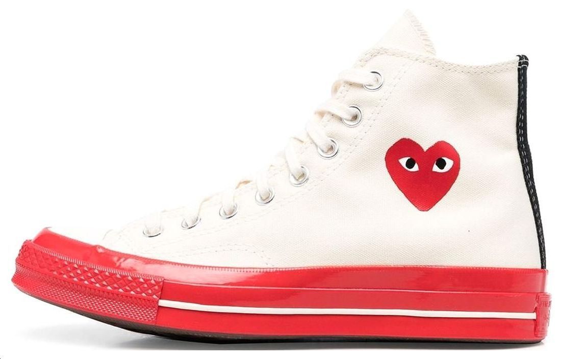 

Высокие кеды Comme Des Garçons Play X Converse Chuck 70 CDG, белый