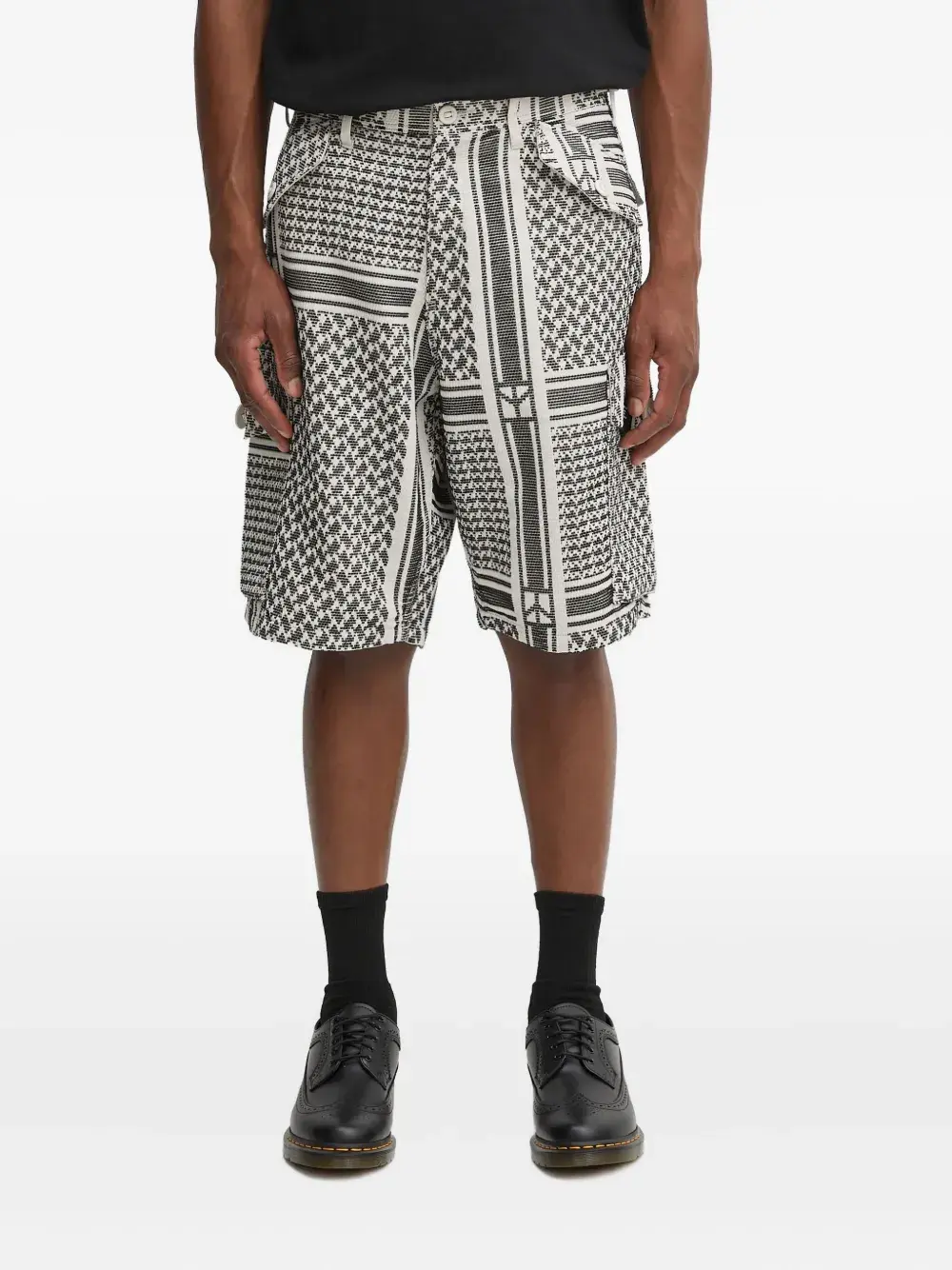 

Камуфляжные/узорчатые шорты-карго Neighborhood, белый