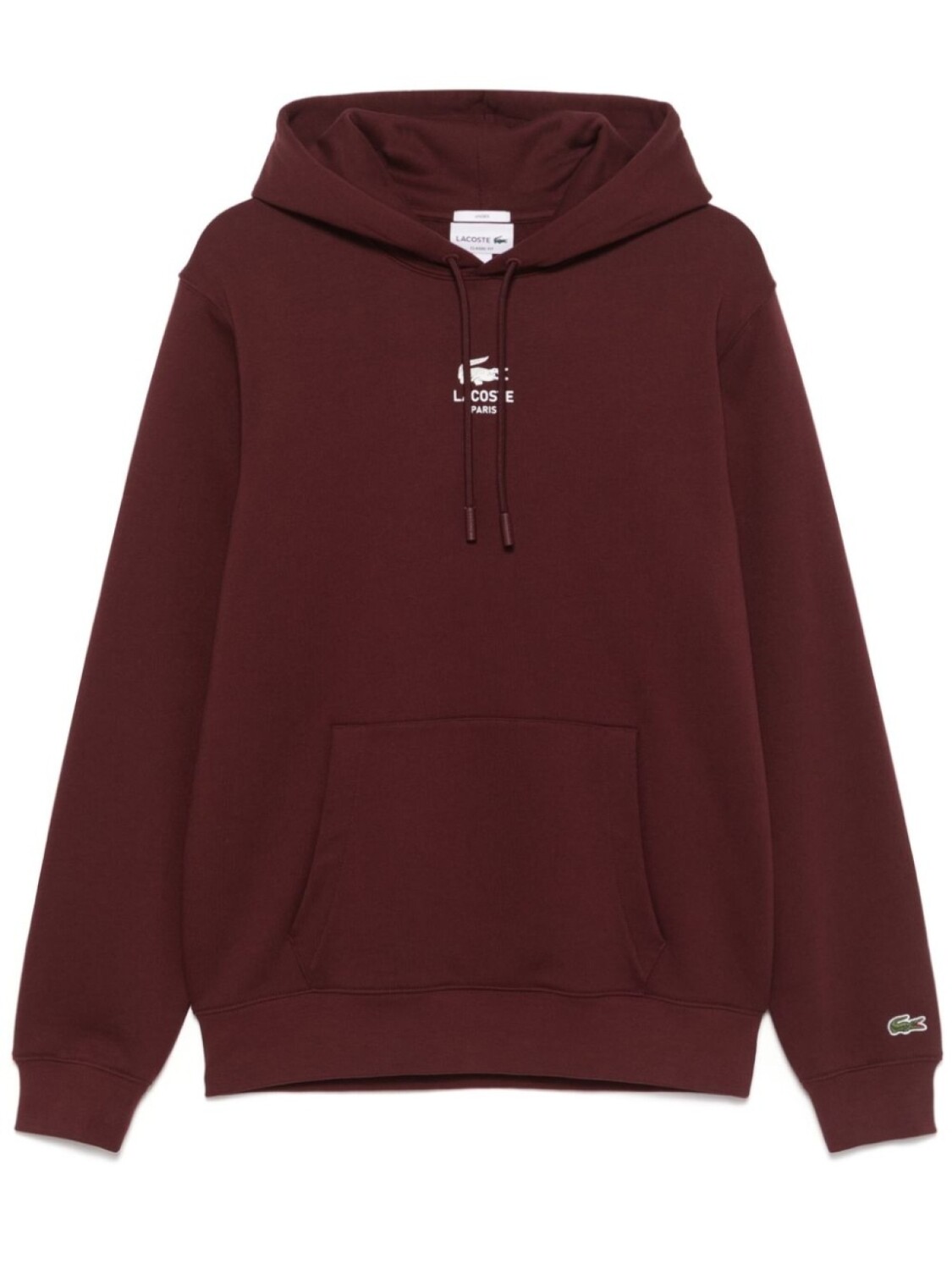 

Худи с принтом Lacoste, красный