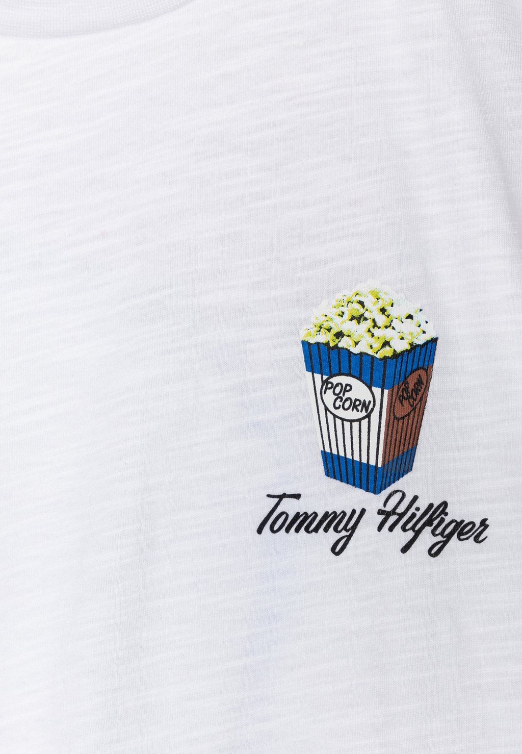 Футболка с принтом PHOTO PRINT SLUB UNISEX Tommy Hilfiger, белый — фото 3