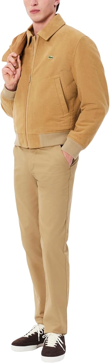 Lacoste мужские классические хлопковые чинос, Lion — фото 4