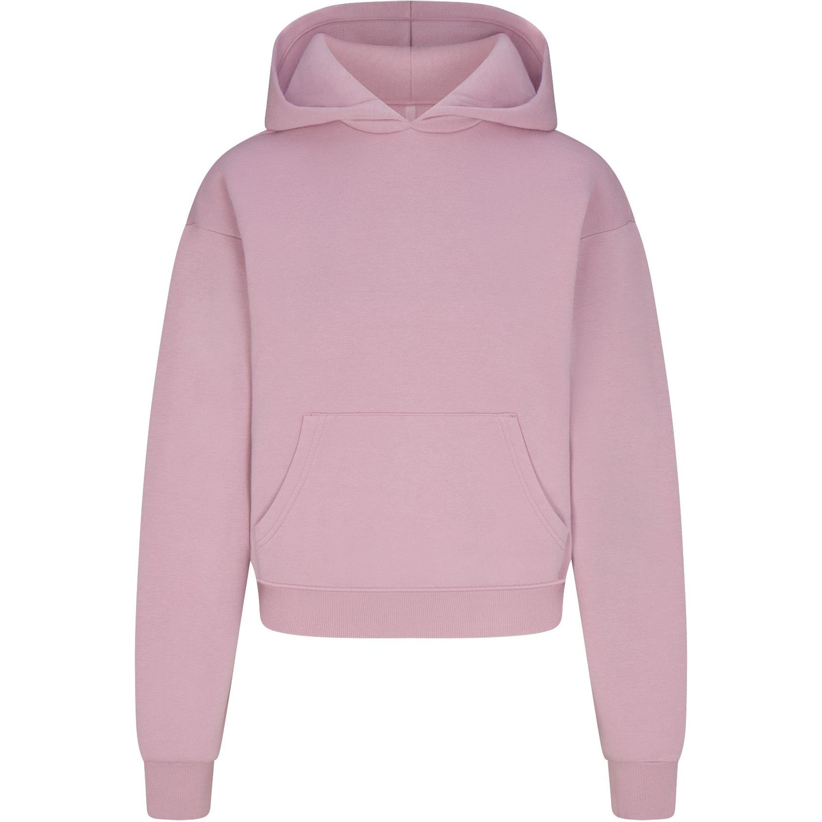 

Толстовка с капюшоном из хлопкового флиса SKIMS FW24 DUSK/Nightfall