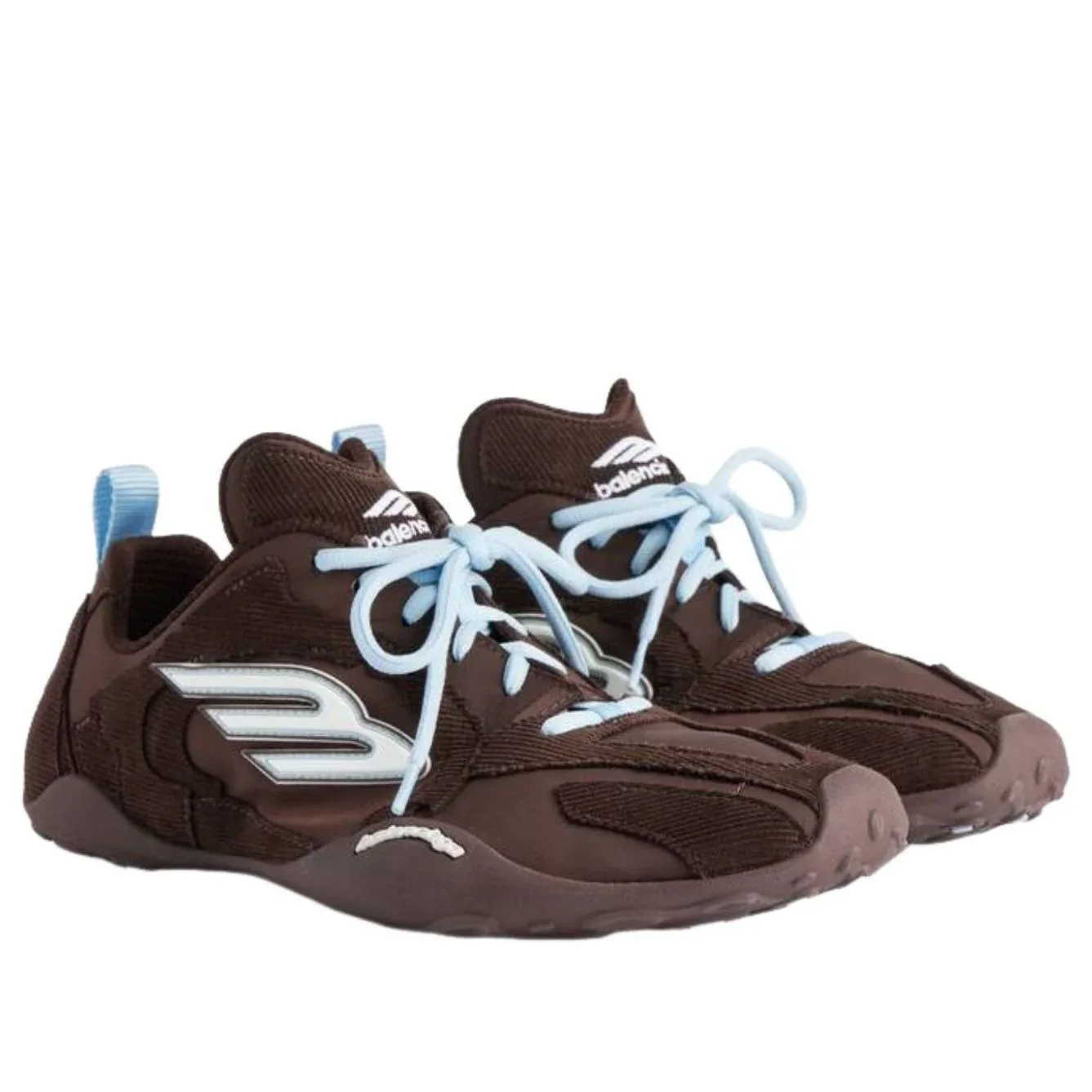 Кроссовки Balenciaga Monday Ultra 'Brown White Light Blue' — фото 2