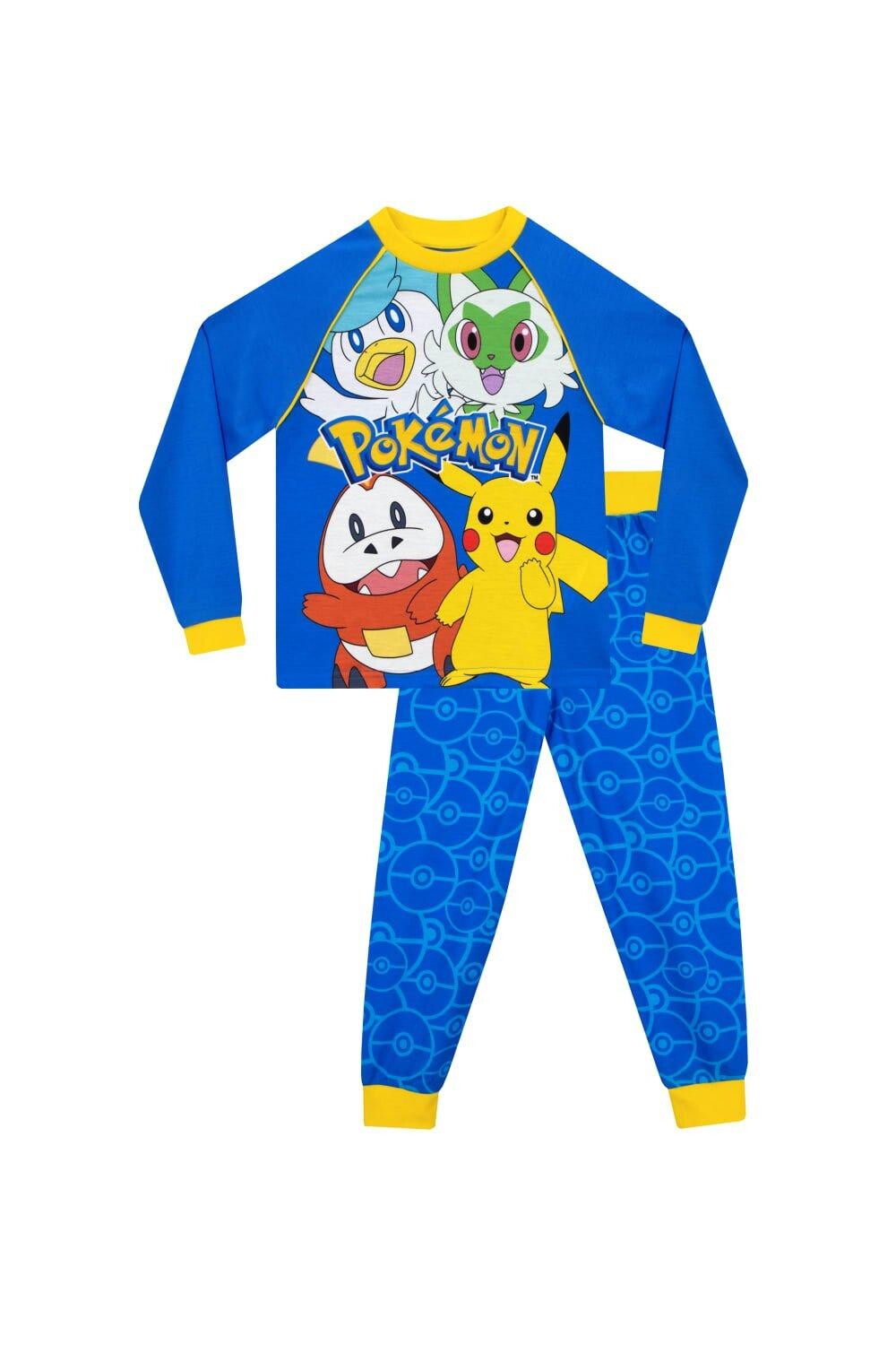 

Пижамы с длинными рукавами Pokemon, синий
