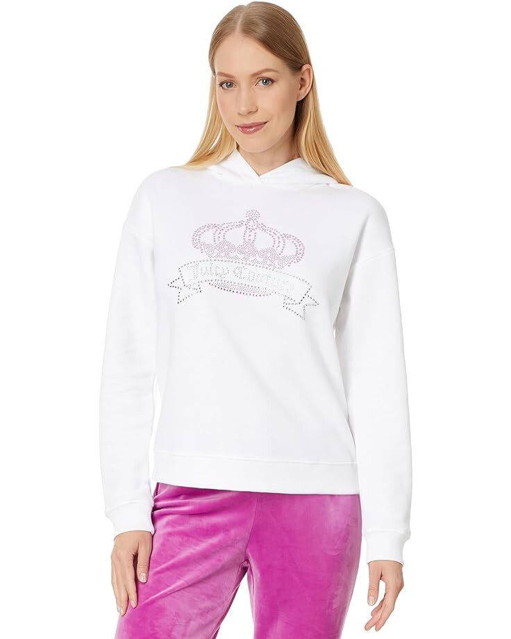 

Худи Juicy Couture Vday Oversized Once Upon A Time, белый