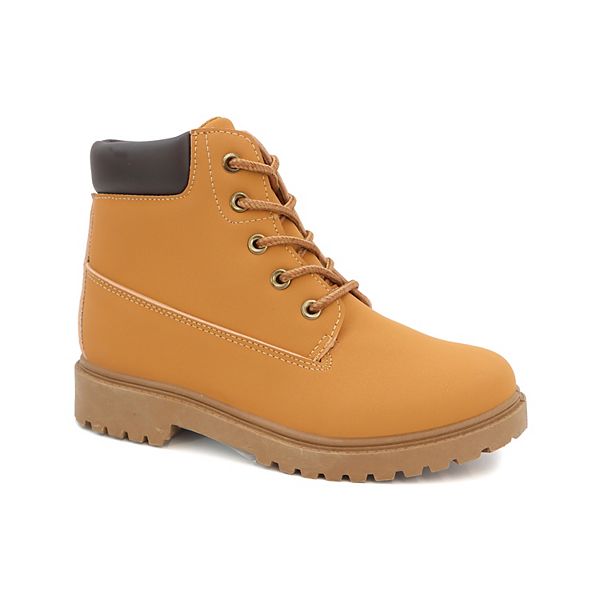 

Ботинки Tudor для мальчиков с шнуровкой и молнией Yoki, Mustard