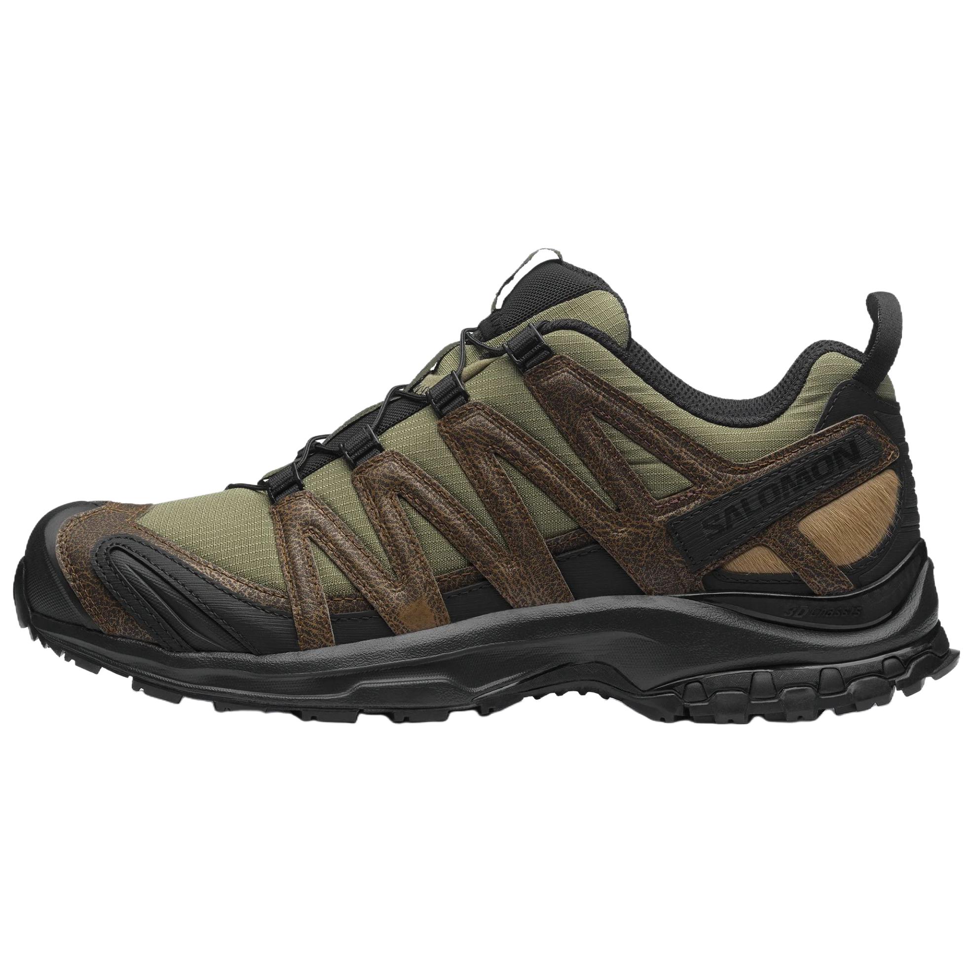 

SALOMON Кроссовки для трейлраннинга XA PRO 3D Cushioning, дышащие, с поддержкой, Unisex, Green Brown