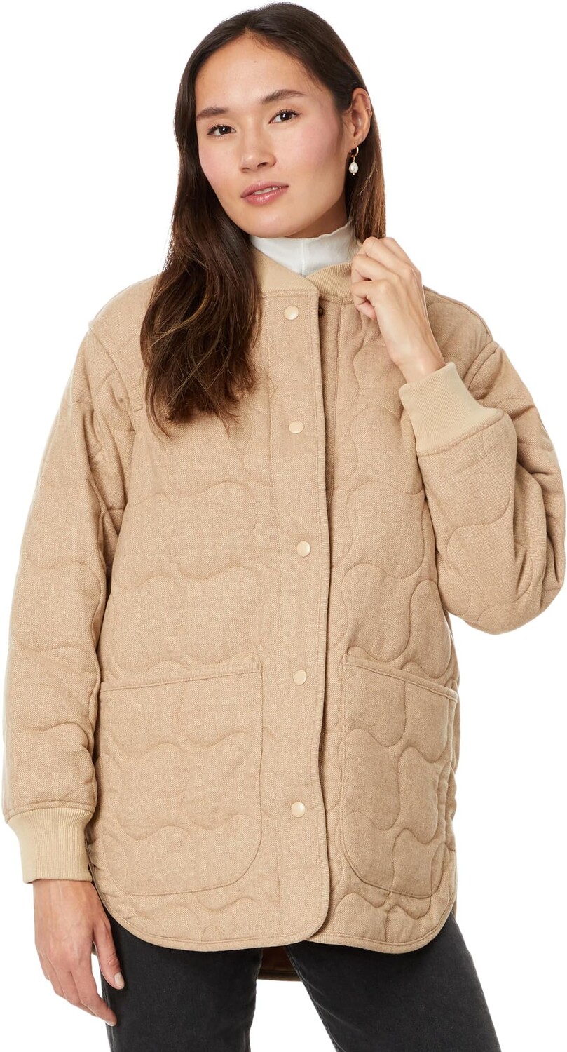 

Куртка Bomber Liner Madewell, цвет Herringbone Matchstick