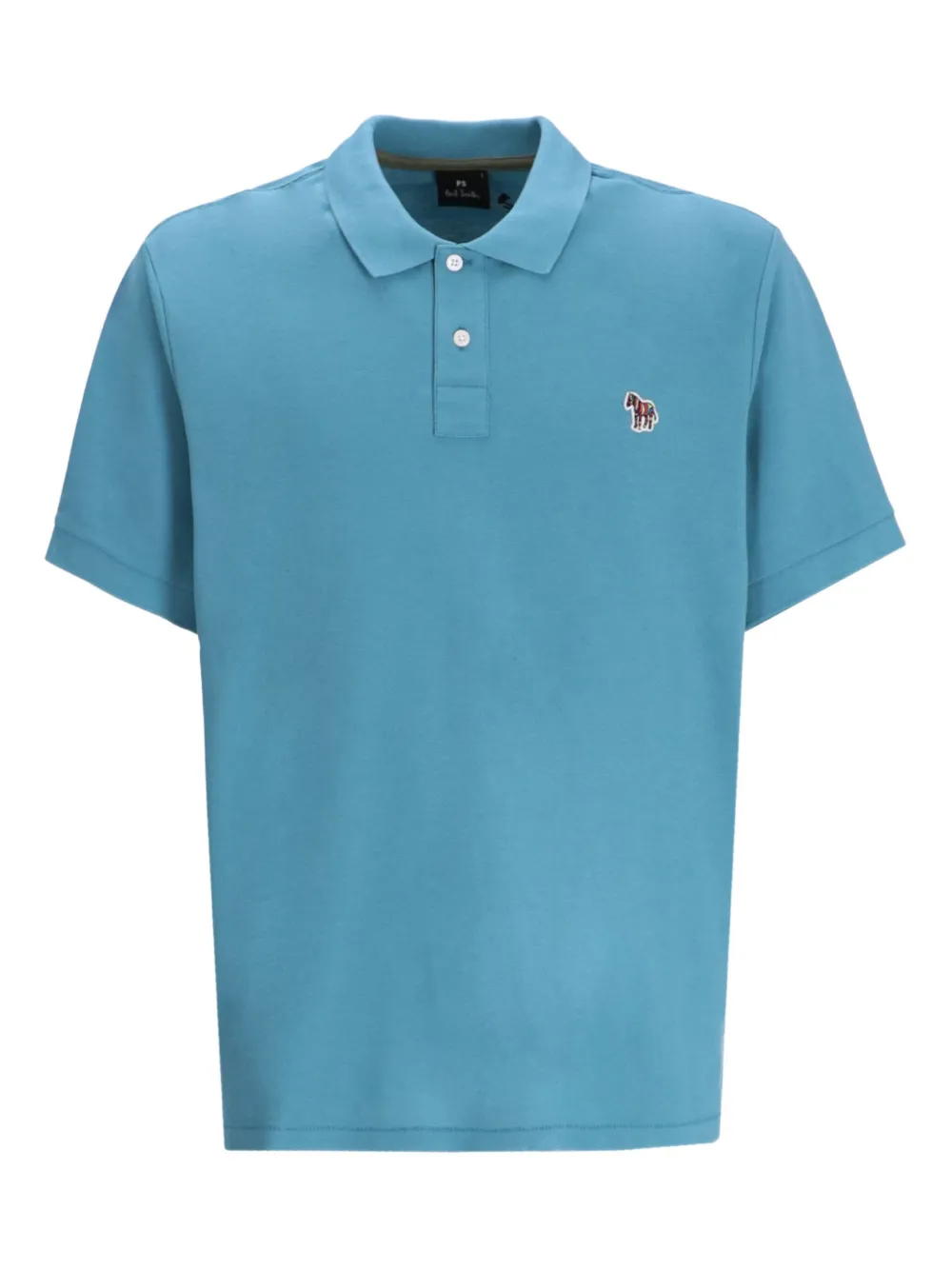

Рубашка поло с нашивкой Zebra Paul Smith, синий