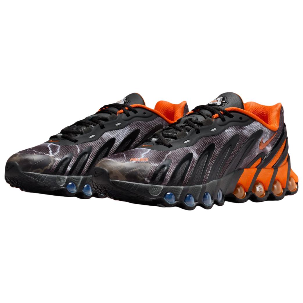 Nike PALACE x Air Max Dn8 кроссовки для бега мужские черные оранжевые — фото 4