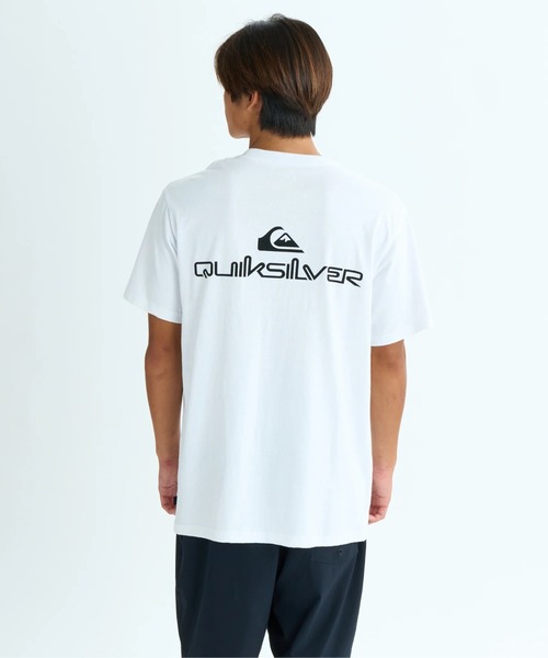 

Футболка с двойным логотипом, стандартного кроя, с коротким рукавом Quiksilver