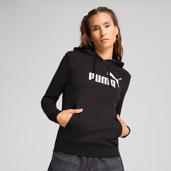 

Женская толстовка с капюшоном Puma Essentials, черный