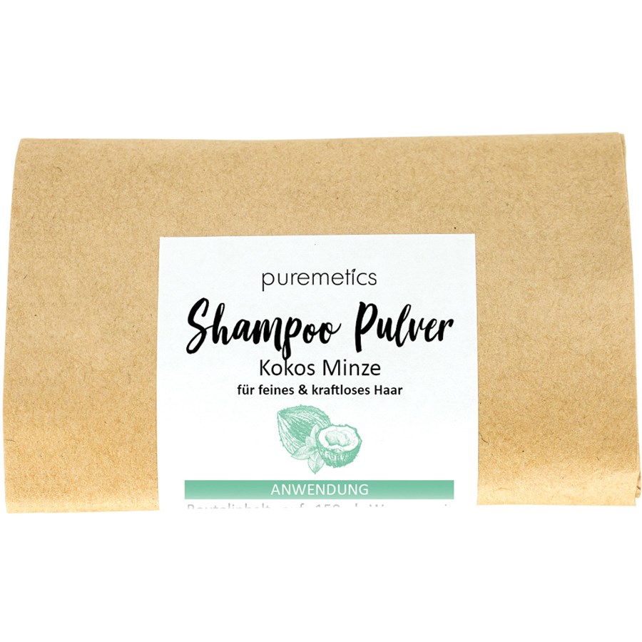 

Шампунь puremetics Shampoo-Pulver Kokos Minze, 50 g