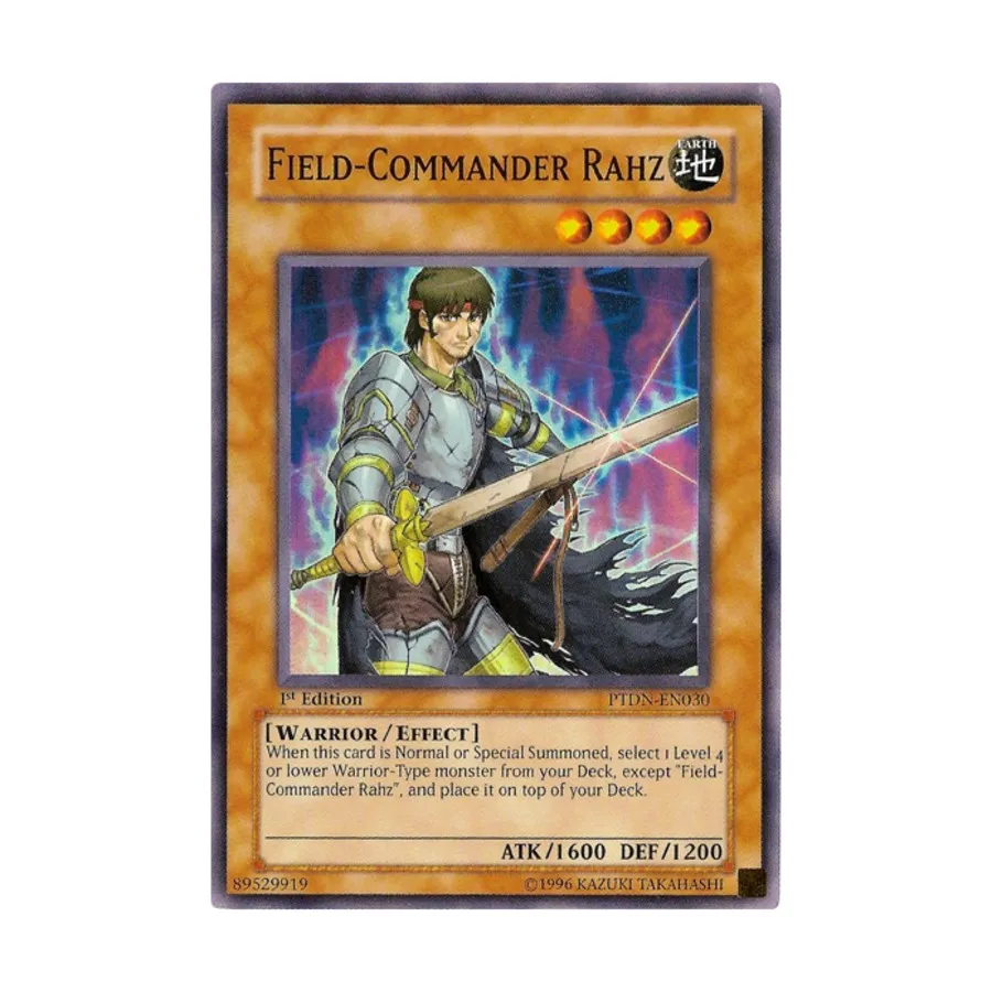 

CCG Полевой командир Раз (Обычный), Yu-Gi-Oh - Structure Deck - Warrior's Strike - Singles