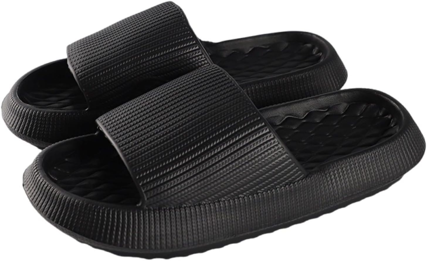 

Сланцы для ванной комнаты с толстой подошвой Bckeewqp, черный