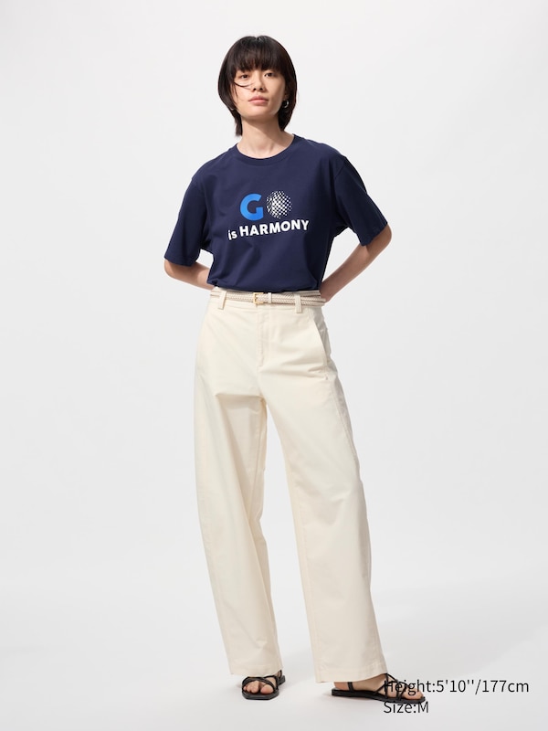 Графическая футболка Peace for All (Ichiriki) Uniqlo, 69 navy — фото 2