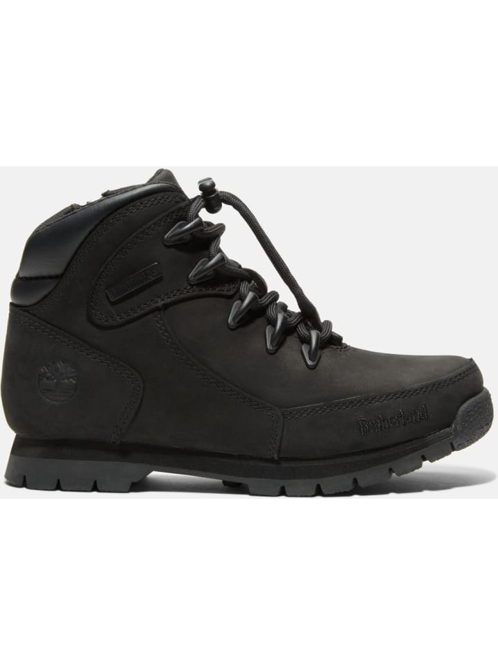 

Сапоги Euro Rock Mid Lace Up Boot Timberland, черный