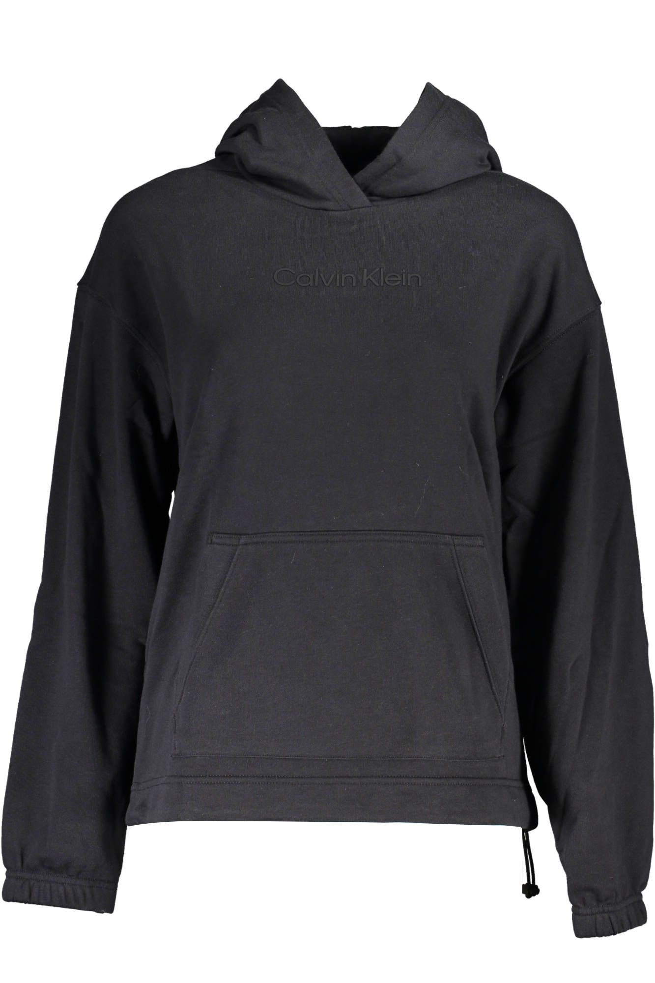 

Черный хлопковый женский свитер Calvin Klein