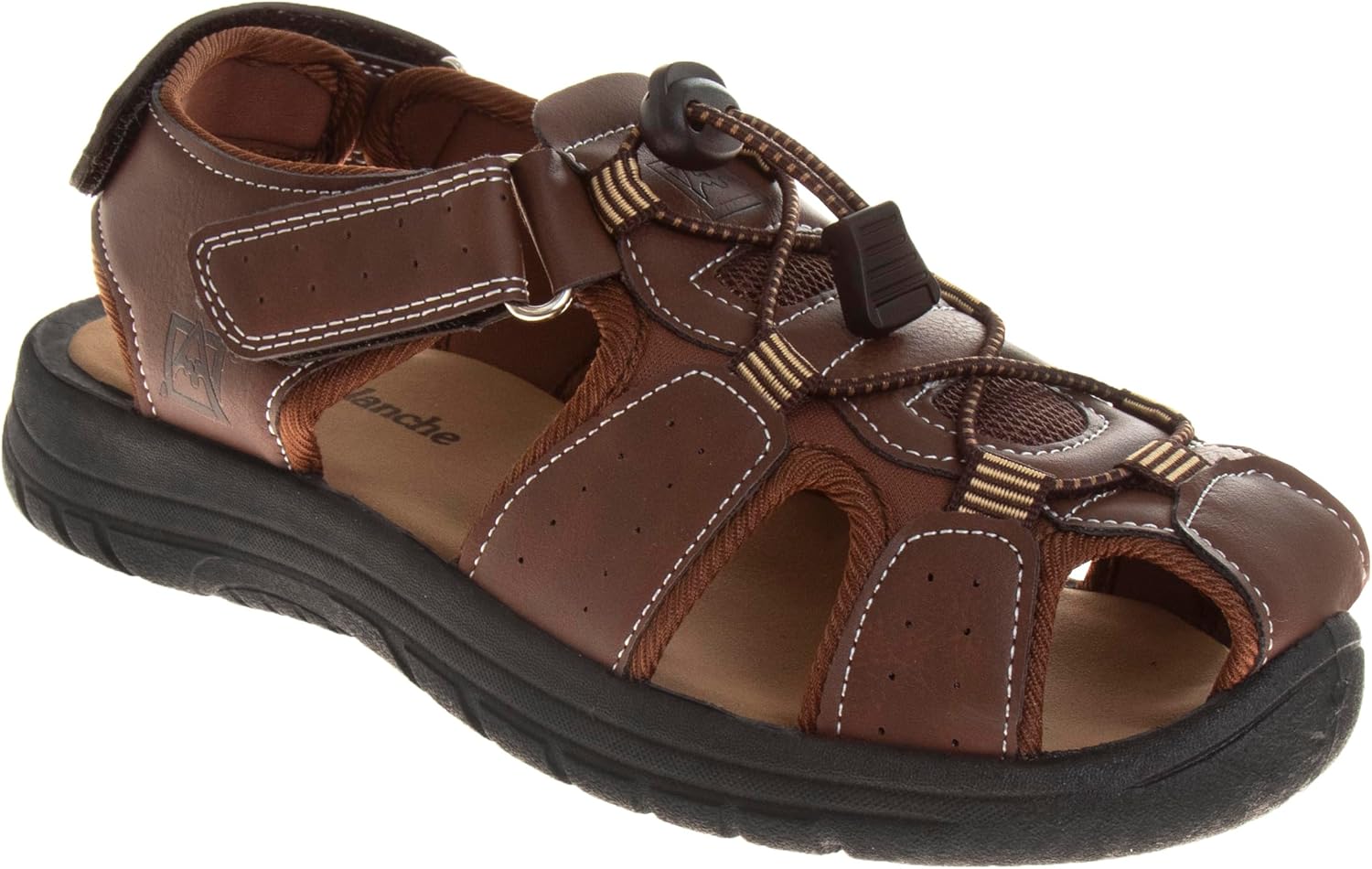 

Мужские сандалии Avalanche с рыбачьим дизайном и застежкой на липучке для походов, прогулок и пляжа, сандалии для взрослых, Bronze