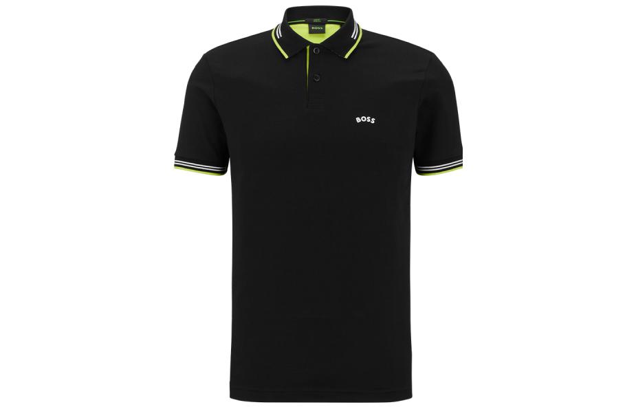 

Футболка поло мужская черная HUGO BOSS