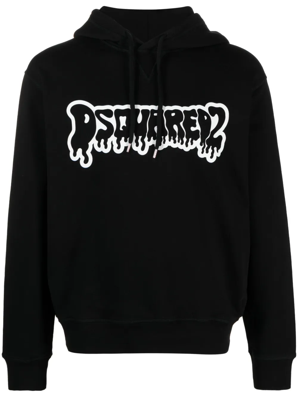 

Худи с логотипом DSQUARED2, черный