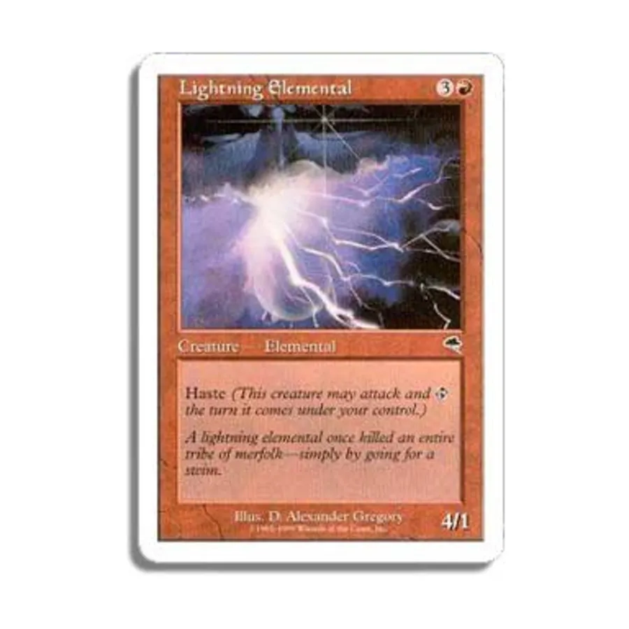 

CCG Элементаль молнии (С), MTG - Battle Royale