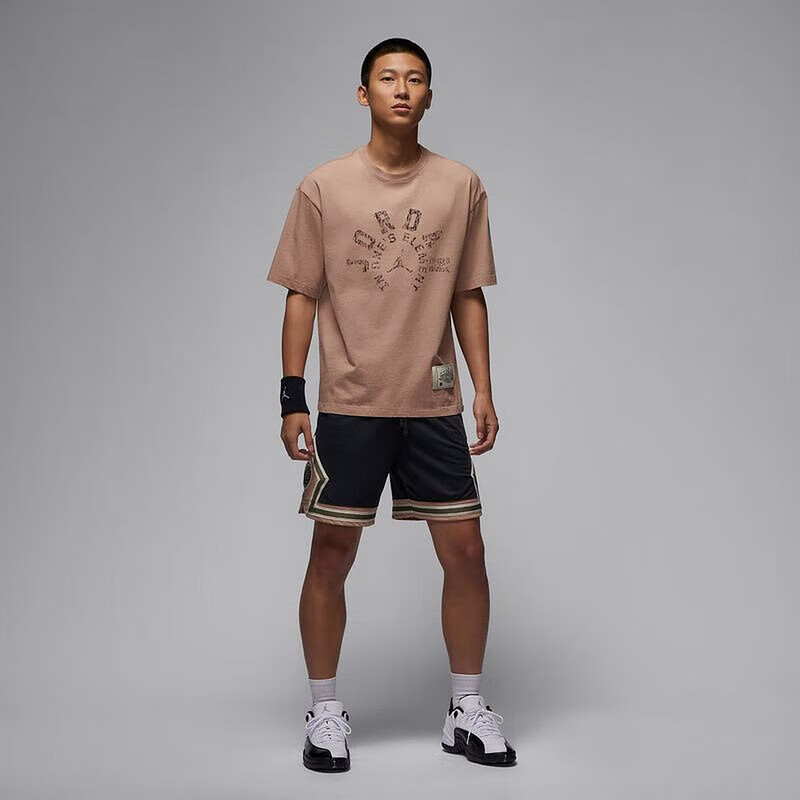 Jordan Мужские баскетбольные шорты Dri Fit SS25 черные — фото 3