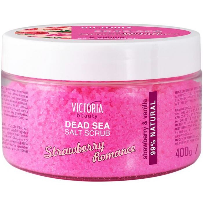 

Скраб для лица Exfoliante Facial y Corporal de Fresa Victoria Beauty, 400 gr