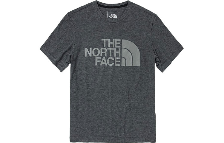 

Футболка мужская серая The North Face, серый