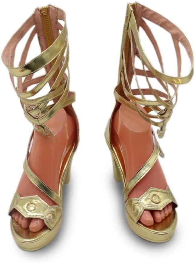 

Косплей-ботинки на высоком каблуке Tribbie для игры Honkai: Star Rail, аниме-обувь для конвенций и Хэллоуина, для женщин и мужчин, размеры Cosgogo, Women Size