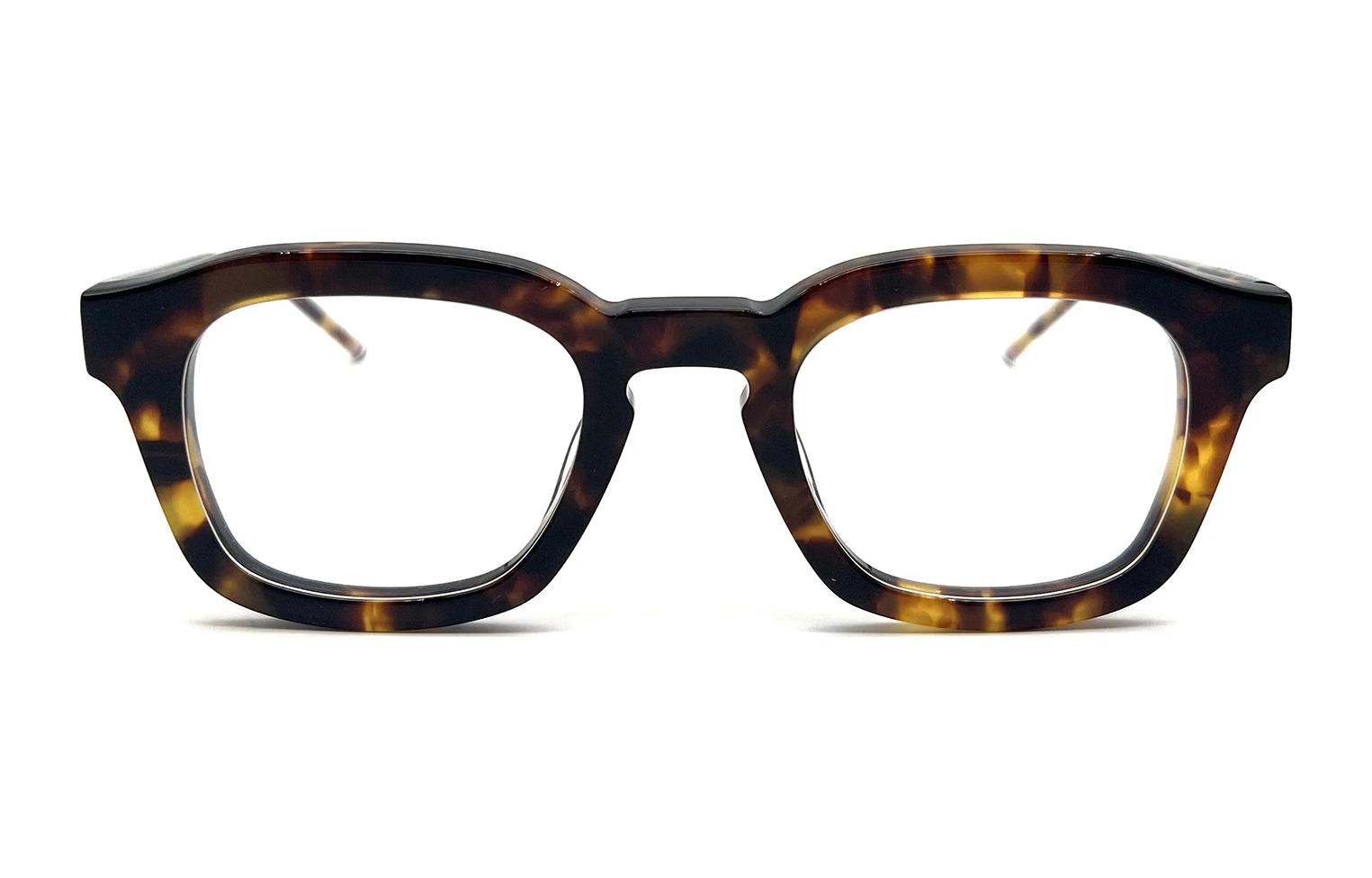 

Thom E Eyewear Оправы для очков квадратные черепаховые THOM BROWNE