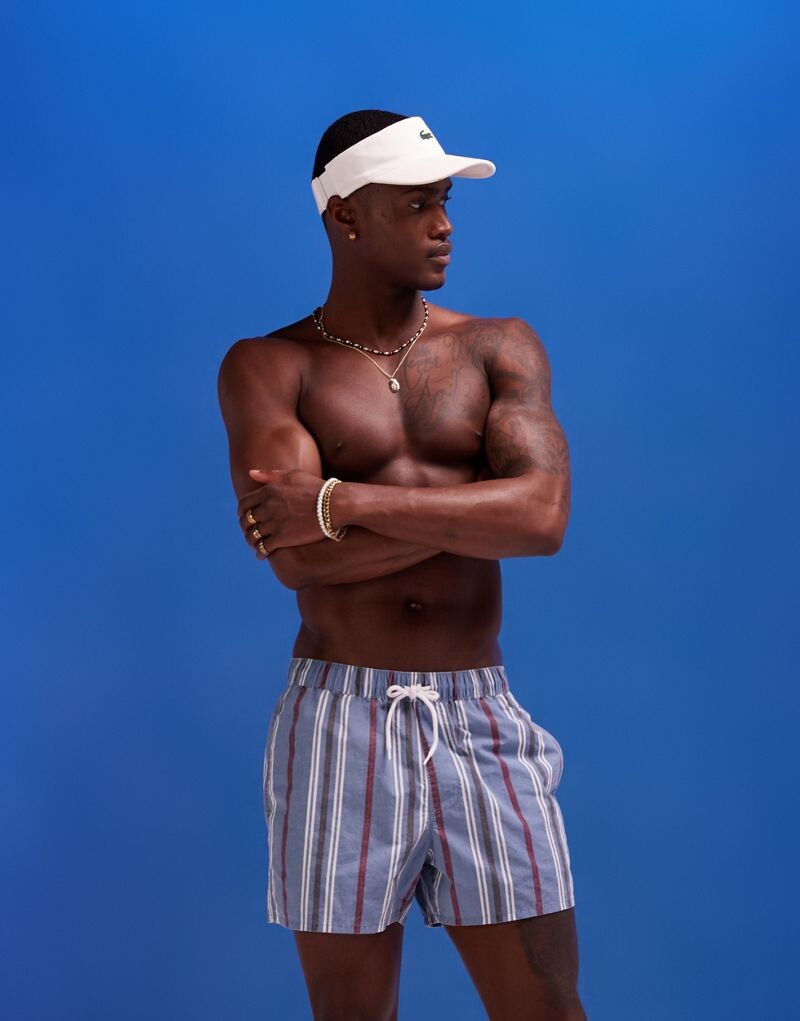 

Синие шорты для плавания средней длины ASOS DESIGN