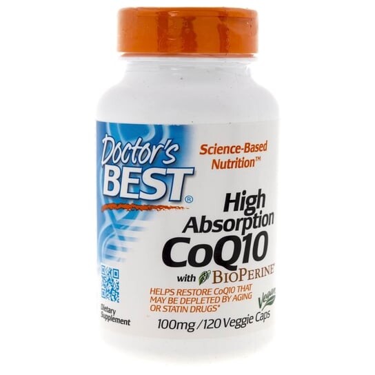 

Doctor's Best, Коэнзим Q10 100 мг, 120 капсул