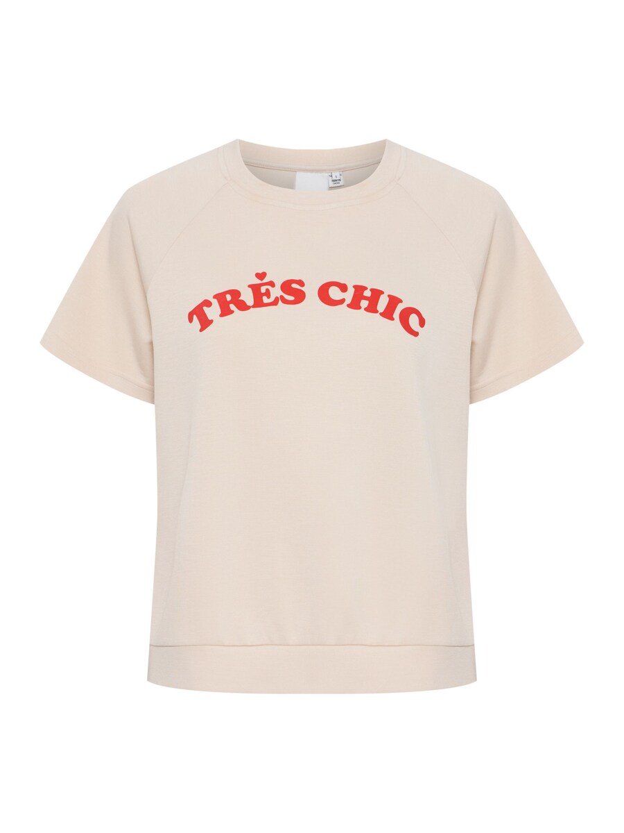 

Футболка ICHI Shirt IXSVALA, бежевый