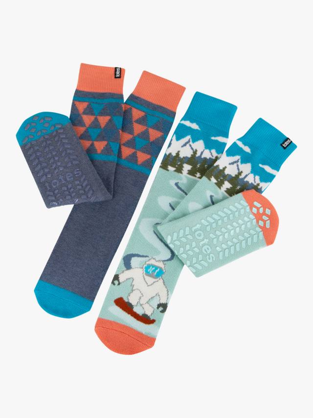 

Оригинальные мужские носки-тапочки totes, разноцветный