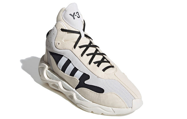 Кроссовки adidas Y-3 FYW S-97 II 'Gray White Black', серый — фото 3