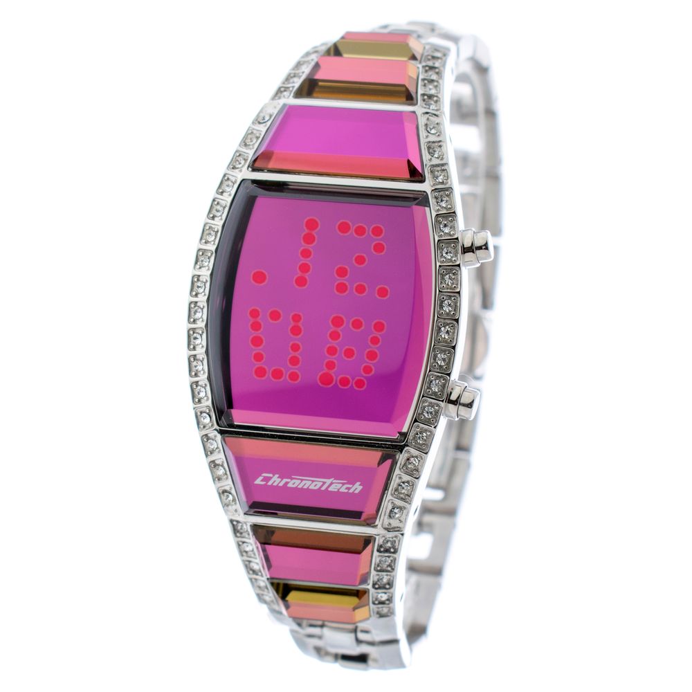

Серебряные часы из нержавеющей стали Chronotech