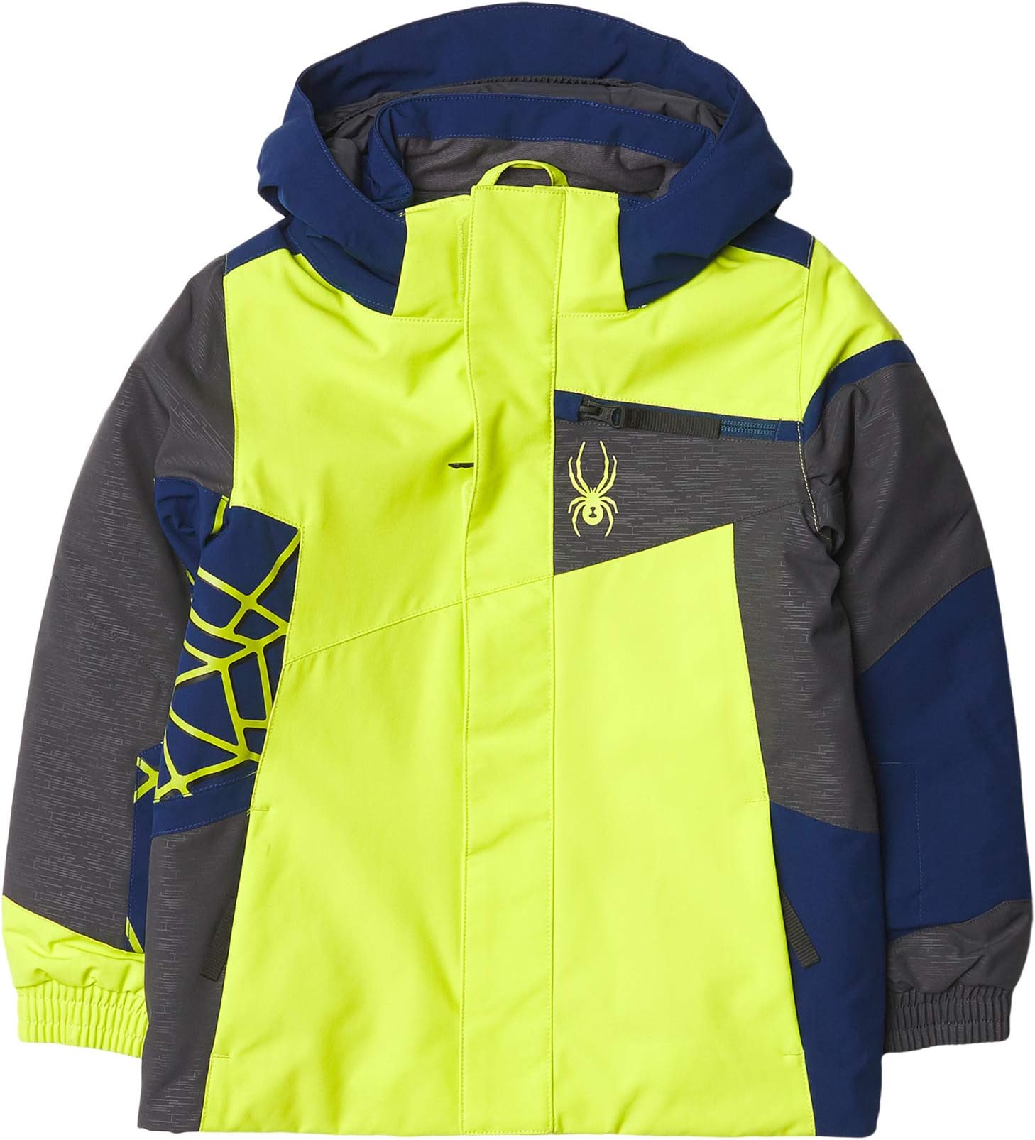 

Куртка Spyder Kids Mini Challenger Jacket (Toddler/Little Kids), цвет Sharp Lime