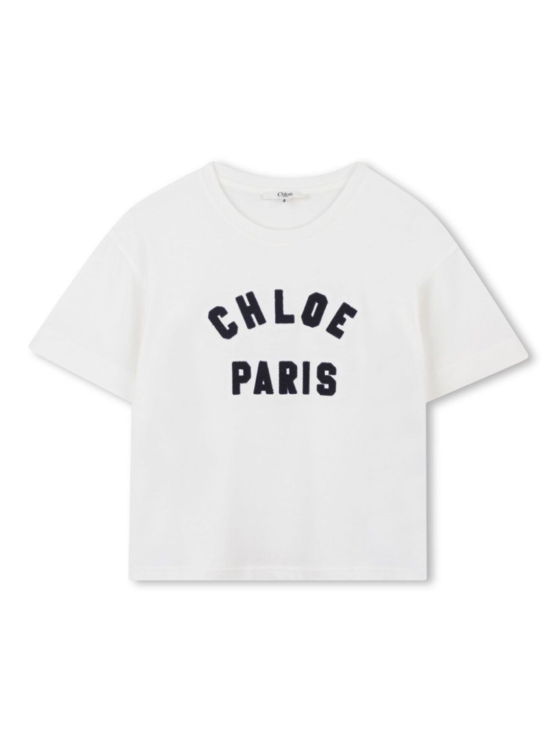 

Футболка Chloé Kids с коротким рукавом, белый